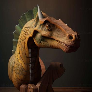 3D model Siluosaurus (STL)